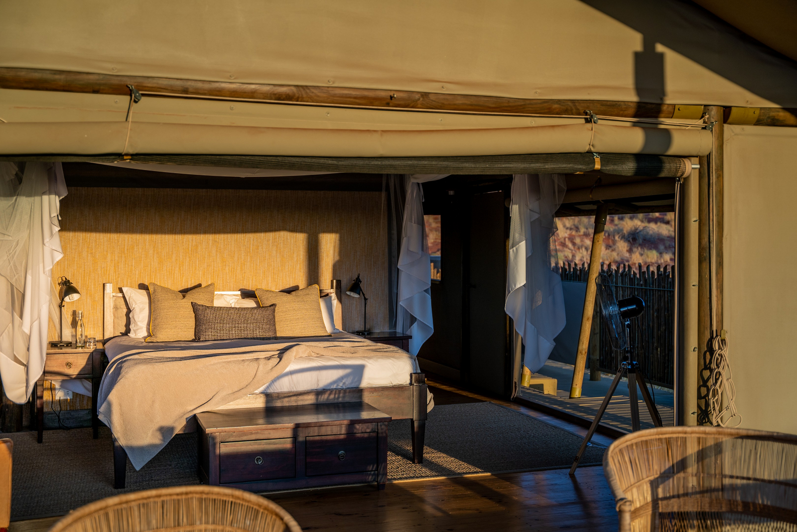 Wolwedans Dune Camp Wolwedans Dune Camp: Doppelbett