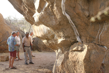 Ai Aiba Lodge Ai Aiba Lodge: Felsmalereien