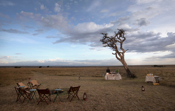 Elewana Elephant Pepper Camp Elewana Elephant Pepper Camp: Sundowner Setting