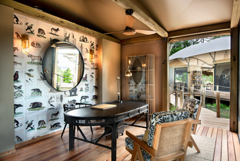 Khwai Leadwood Camp Khwai Leadwood Camp: Instrktionswand