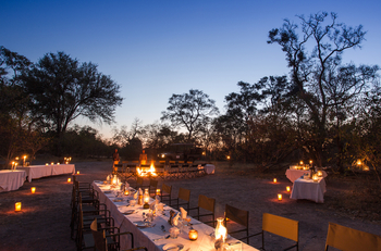Little Machaba Camp: Bushdinner