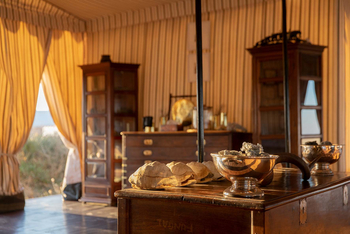 San Camp San Camp: Details im Zentralbereich