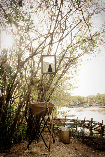 Serian Nkorombo Mobile: Outdoor Washroom