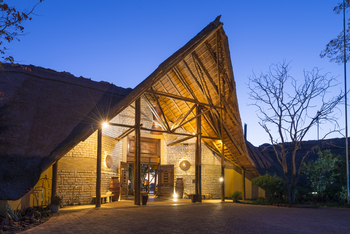 David Livingstone Safari Lodge: Eingang