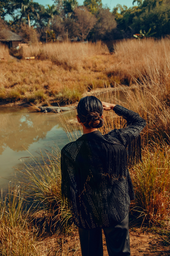 Khem Villas: Sumpfkrokodil im Garten