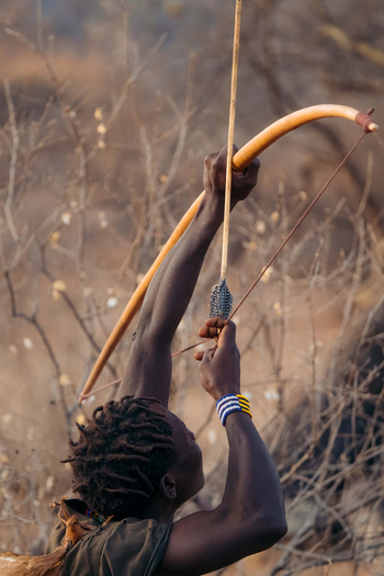 Kisima Ngeda Camp: Hadzabe-Jagd