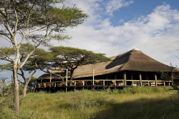 Masek Tented Lodge: Zentralbereich