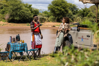 Saruni Samburu: Kaffeepause