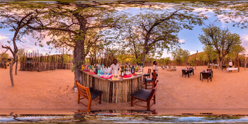 Hobatere Lodge: 360-Grad