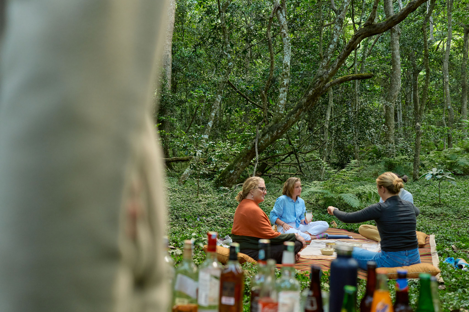 Koroi Forest Camp Koroi Forest Camp: Gäste beim Picknicken