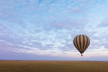 Mahali Mzuri: Ballonfahrt