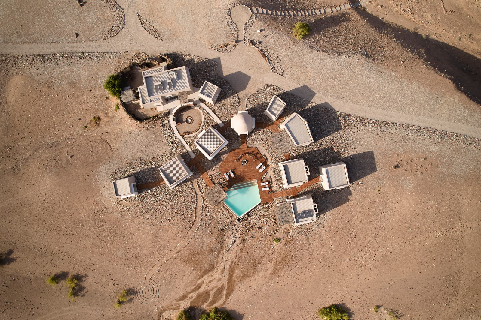 Sanctuary Okahirongo Elephant Lodge Sanctuary Okahirongo Elephant Lodge: Anlage von oben