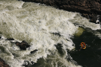 Chundukwa River Lodge: White Water Rafting
