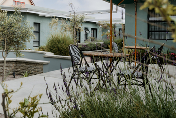 Fancy Fritz B&B: Terrasse