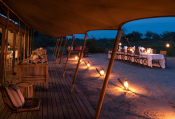 Gomoti Plains Camp: Zentrale Einrichtungen