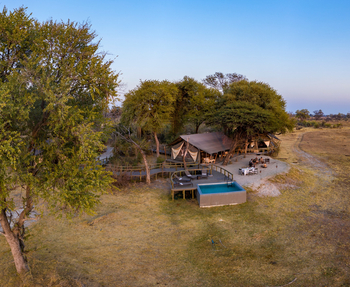 Gomoti Private Camp Gomoti Private Camp: Luftbild