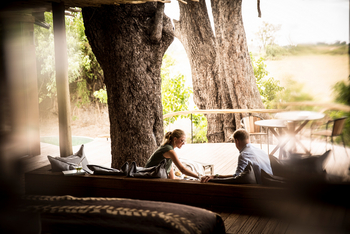 Little Mombo Camp: Auf dem Deck