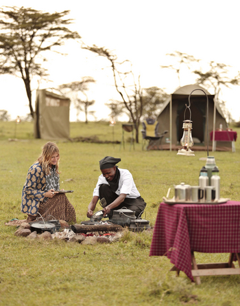 Naboisho Camp: Fly-Camping