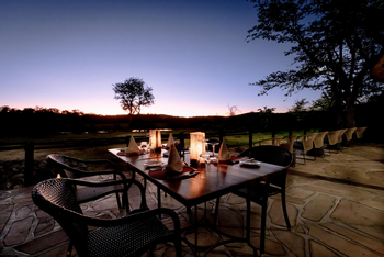 Ongava Tented Camp: Candle Light Dinner