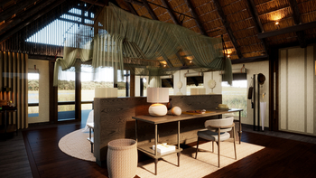 Sediba Sa Rona: Visualisierung - Schreibtisch