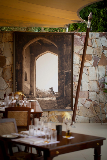 Sujan Sher Bagh: Im Restaurant