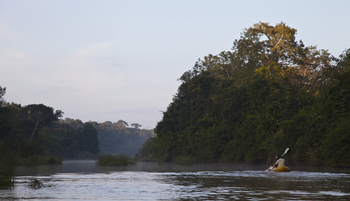 Tongole Wilderness Lodge: Kayakfahrt
