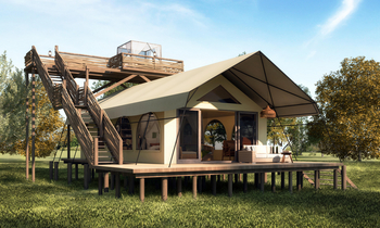 Tumani Tented Camp: Gästezelt - Architektenskizze
