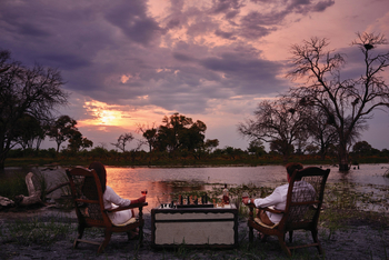 Belmond Khwai River Lodge: Sundowner