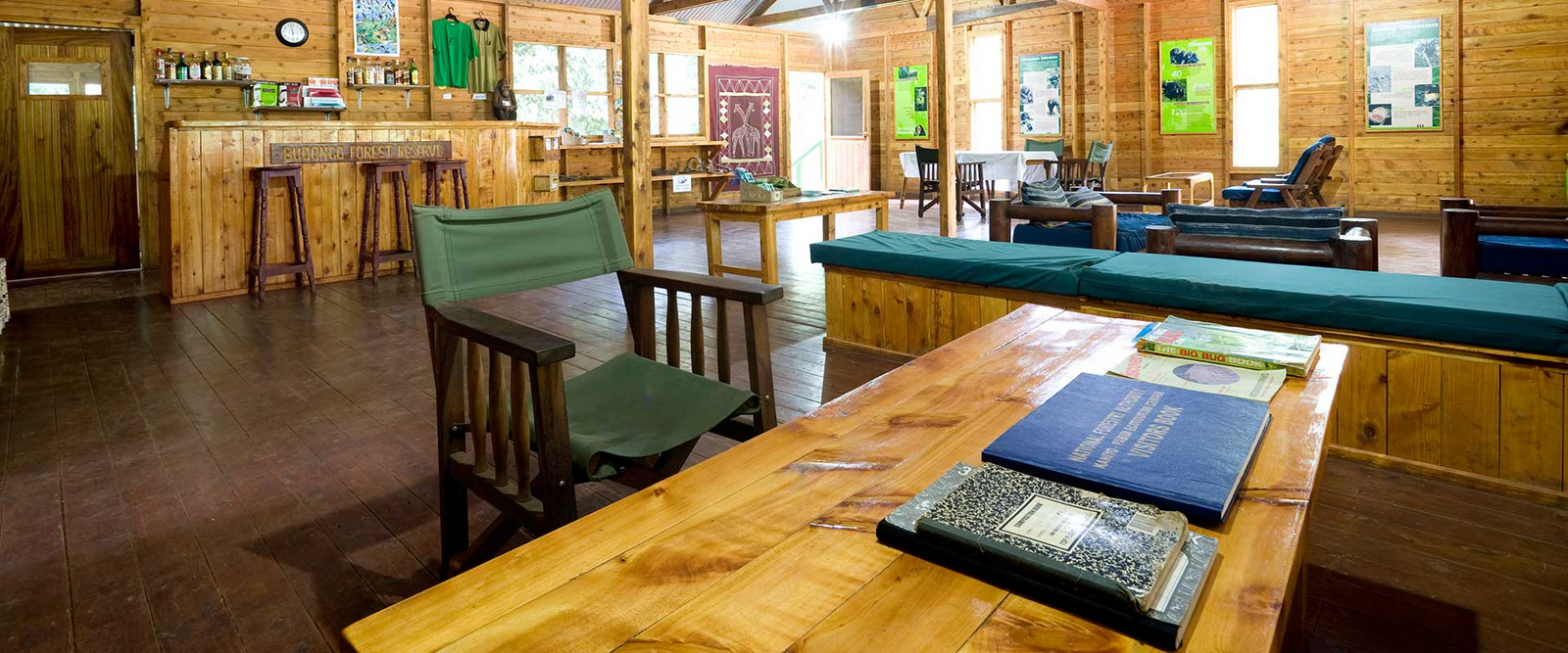 Budongo Eco Lodge Budongo Eco Lodge: Aufenthaltsraum