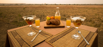 Chilo Mahove Tented Camp: Frühstück