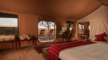 Elewana Elephant Pepper Camp Elewana Elephant Pepper Camp: Blick aus einem Gästezelt