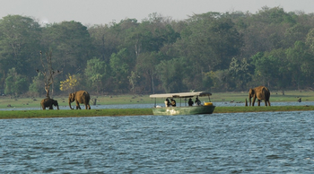 Kabini River Lodge: Bootsafari