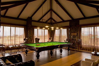 Ngorongoro Oldeani Mountain Lodge: Billiardtisch