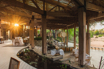 Saseka Tented Camp: Zentralbereich