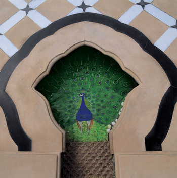 The Oberoi Rajvilas: Pfau