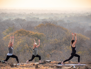 KaingU Safari Lodge: Yoga-Wochenende