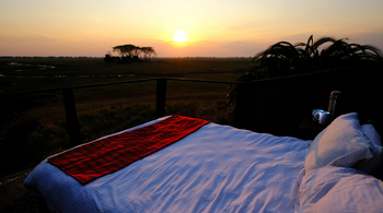 Mukambi Busanga Plains Camp: Star Bed