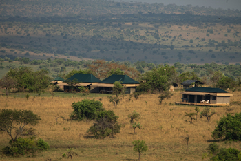 Nyikani Migration Camp Kogatende: Lage im Busch