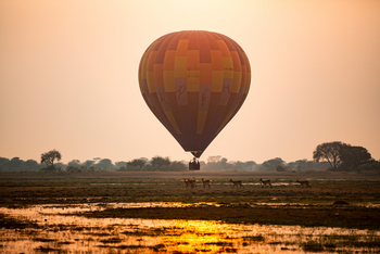 Shumba Camp Shumba Camp: Heißluftballon