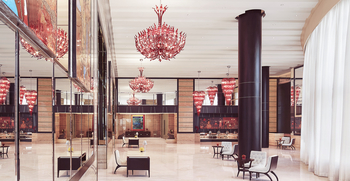 Taj Santacruz, Mumbai: Lobby mit Sitzgruppen