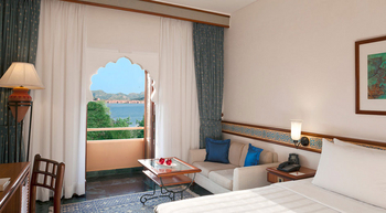 The Trident, Jaipur: Zimmer mit Seeblick