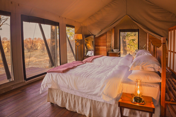 Verney's Camp: Gästezelte