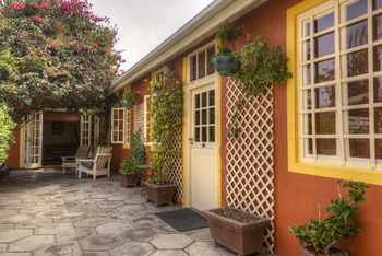 Villa Margherita: Zimmer Lady Hamilton von außen