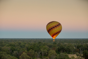 Vumbura Plains Camp: Ballonfahrt