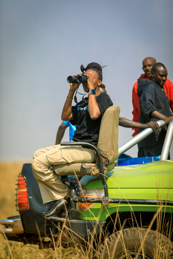 Adere Safari Lodge: Trackerin