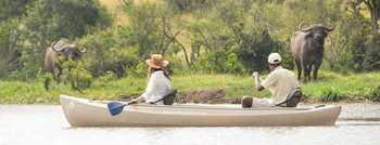 Kicheche Laikipia Camp: Kanufahrt