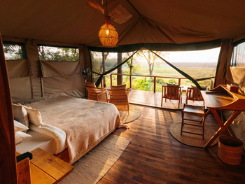 Kisima Ngeda Camp: Doppelbett