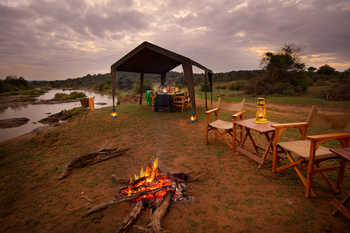 Laikipia Wilderness Camp: Dinner