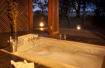 Luangwa River Camp: Gästebad