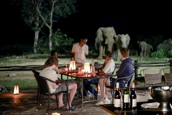 Ongava Tented Camp: Elefanten im Anzug